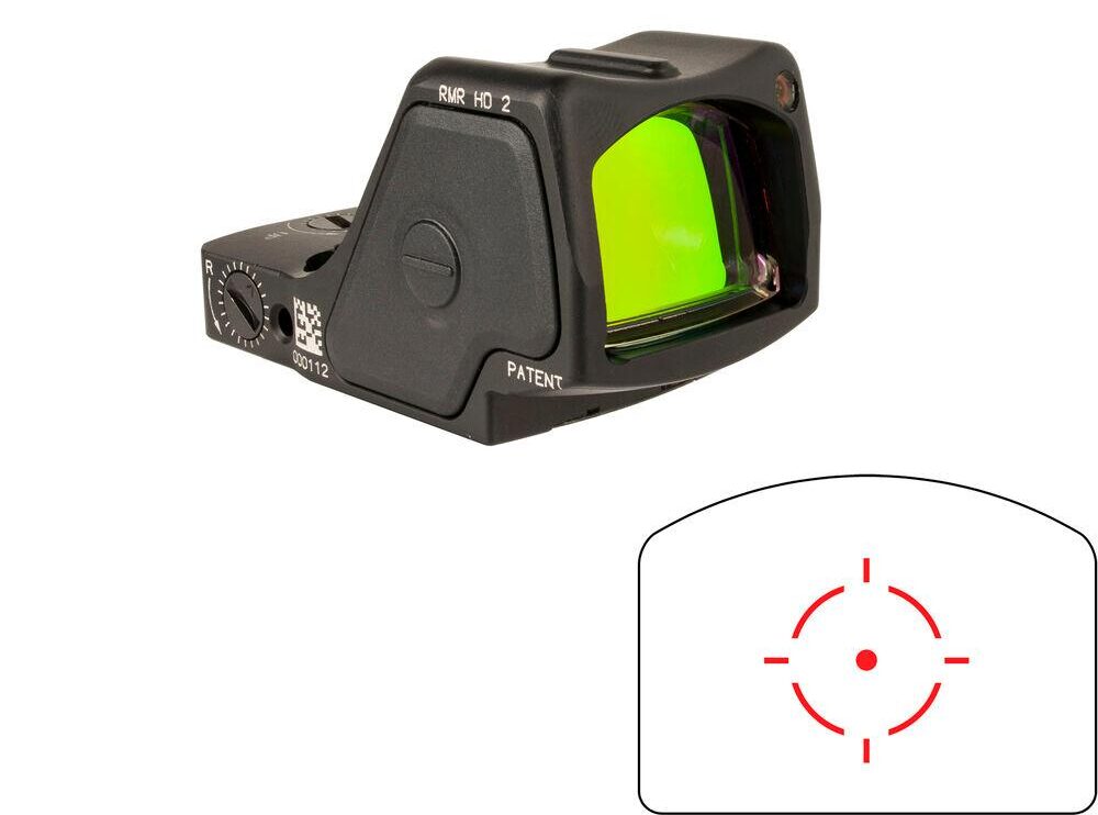 "Elevate your accuracy with the Trijicon RMR HD: the perfect blend of precision and durability for every shot!"